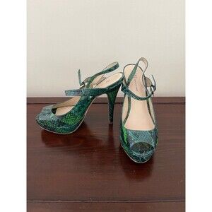 INC International Platform Peep Toe Pumps Size 7.5